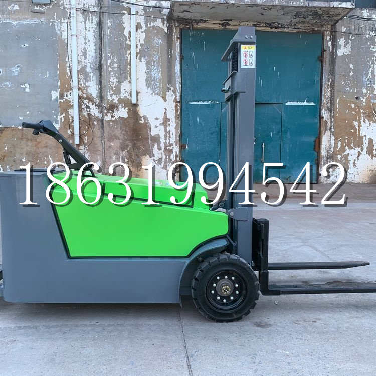 遵义市小型电动叉车1吨2吨步行站驾式电瓶堆高充电装卸车液压升降车铲车